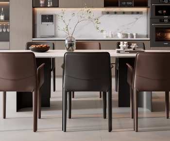 Modern Dining Table And Chairs-ID:485791922