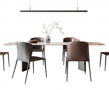 Modern Dining Table And Chairs-ID:935976036