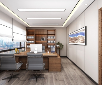 Modern Manager's Office-ID:670535091