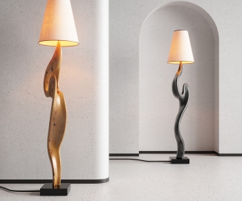 Wabi-sabi Style Floor Lamp-ID:866662035