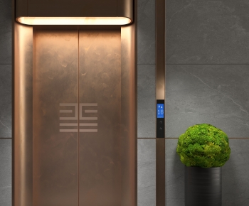 Modern Elevator Hall-ID:288218029