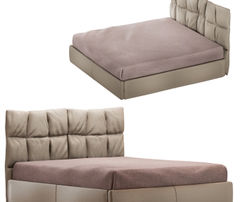 Modern Double Bed-ID:919035919