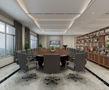 New Chinese Style Meeting Room-ID:125466117