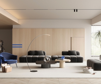 Modern A Living Room-ID:653376103