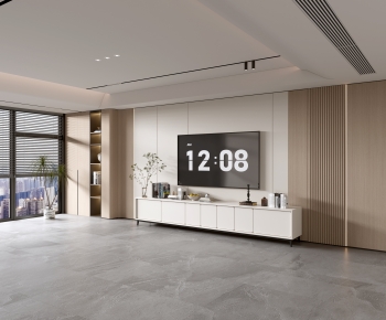 Modern A Living Room-ID:678880281