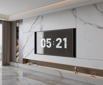 Modern TV Wall-ID:707882887