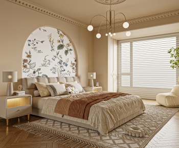 French Style Bedroom-ID:886305094