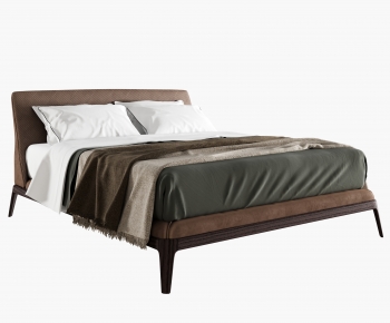 Modern Double Bed-ID:599183089