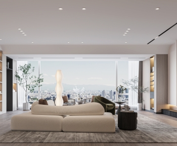 Modern A Living Room-ID:492685081