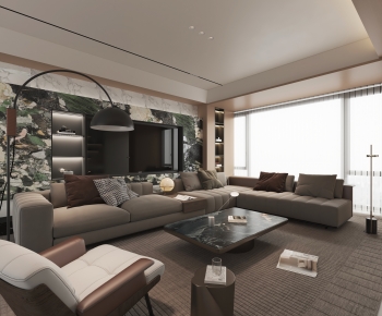 Modern A Living Room-ID:771629107