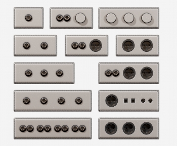 Modern Switch Socket Panel-ID:905040039