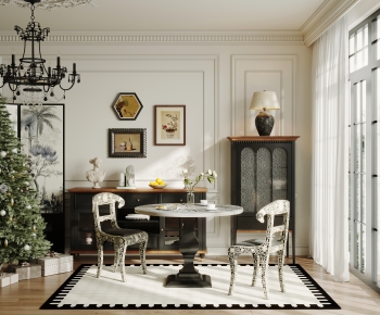 French Style Dining Room-ID:552299068