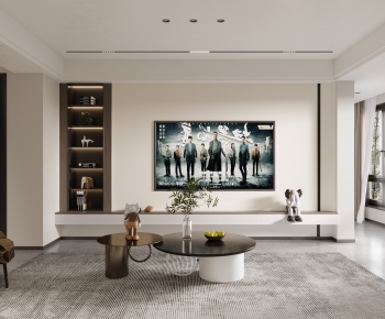 Modern A Living Room-ID:463039933