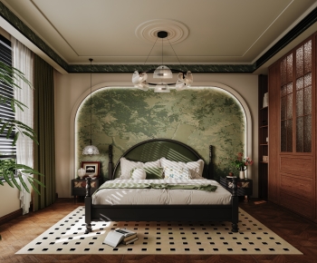 French Style Bedroom-ID:915319922