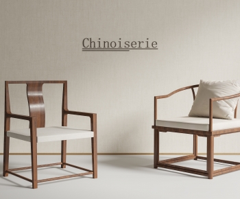 New Chinese Style Lounge Chair-ID:587974072