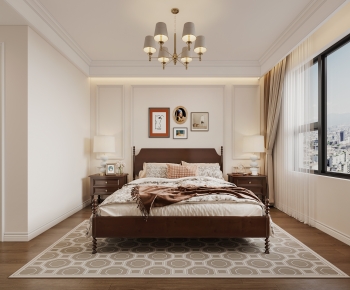 American Style Bedroom-ID:656991002