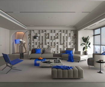 Modern A Living Room-ID:472168924