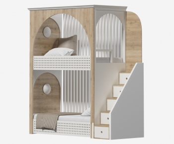 Modern Bunk Bed-ID:409399993