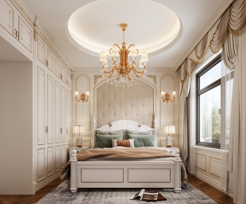 European Style Bedroom-ID:225290068