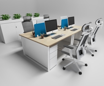 Modern Office Desk And Chair-ID:443339399