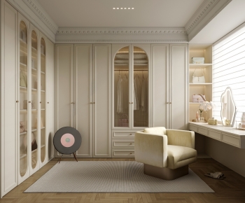 French Style Clothes Storage Area-ID:438030968