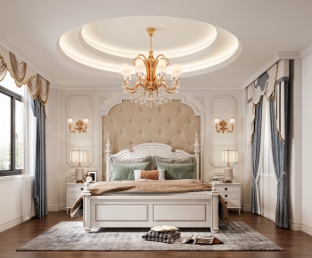 European Style Bedroom-ID:589823961