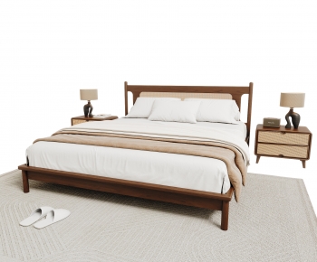 Modern Double Bed-ID:156317958