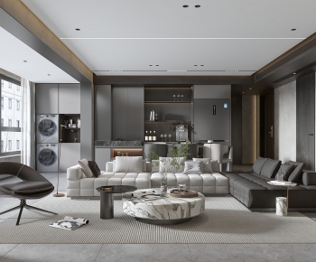 Modern A Living Room-ID:468128925