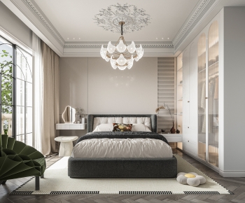 French Style Bedroom-ID:641916995