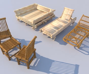 New Chinese Style Outdoor Chair-ID:451322086