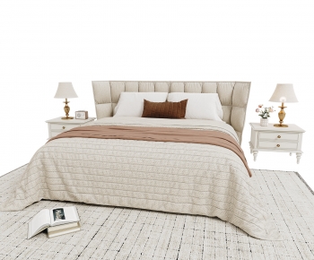 Modern Double Bed-ID:332791097