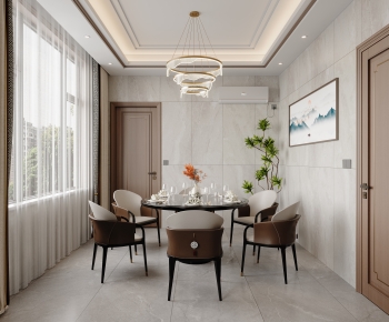 New Chinese Style Dining Room-ID:961945069