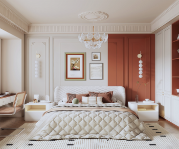 French Style Bedroom-ID:306118013