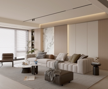 Modern A Living Room-ID:676080946