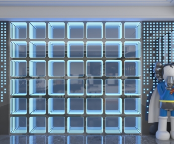 Modern TV Wall-ID:617697957