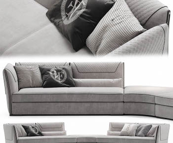Modern Curved Sofa-ID:402622942