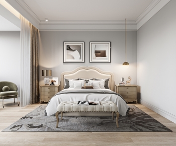 French Style Bedroom-ID:408504969