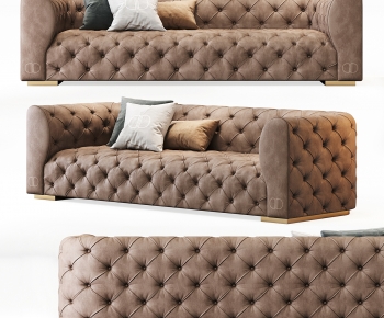 Modern Three-seat Sofa-ID:461165908