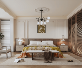 French Style Bedroom-ID:394101154