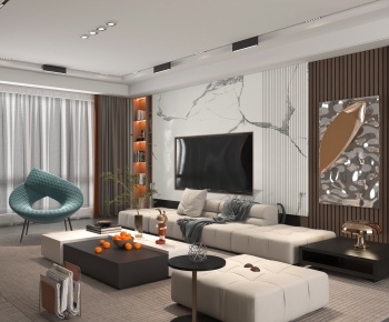 Modern A Living Room-ID:869050035