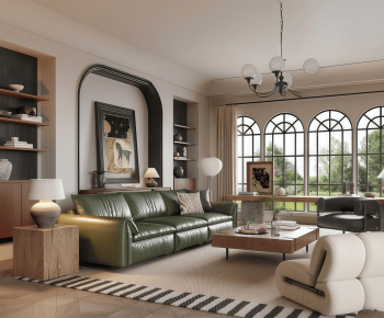 French Style A Living Room-ID:507973918