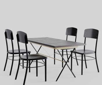 Modern Dining Table And Chairs-ID:849401009