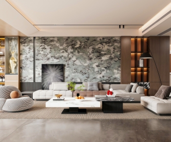 Modern A Living Room-ID:100290882