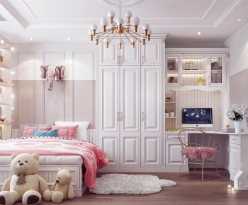 European Style Girl's Room Daughter's Room-ID:254699957