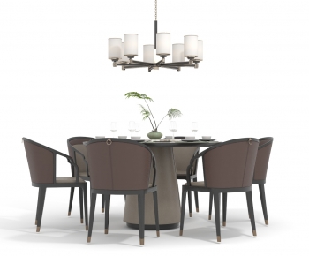 New Chinese Style Dining Table And Chairs-ID:468713059