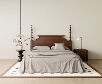 French Style Double Bed-ID:988867044