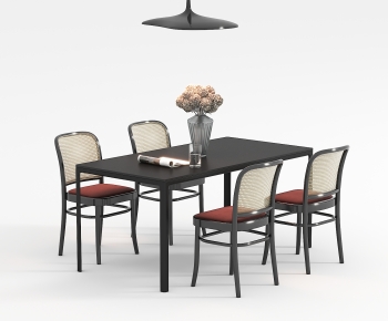 Modern Dining Table And Chairs-ID:596772918