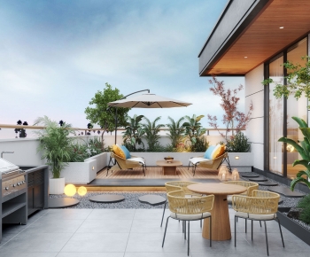 Modern Terrace-ID:624744895