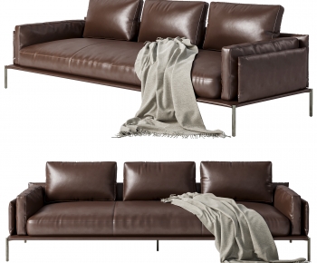 Modern Three-seat Sofa-ID:122679006