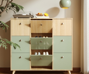 Nordic Style Shoe Cabinet-ID:164423948